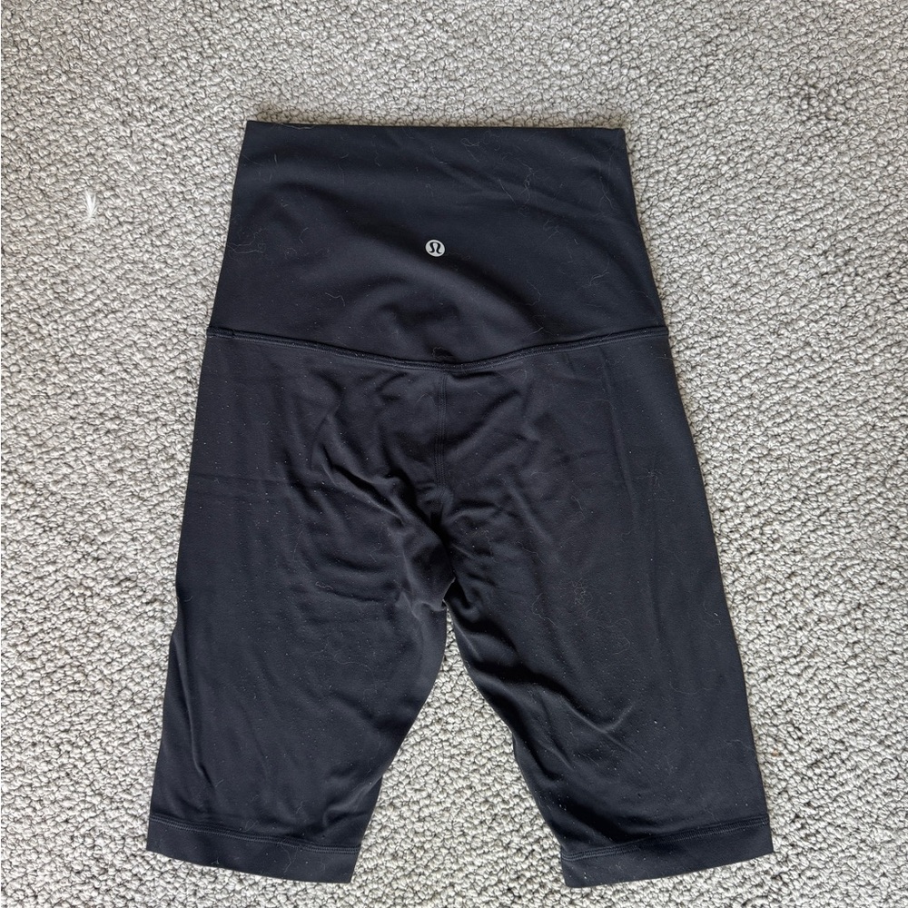Lululemon Align 8” Women’s Athletic Black High-Waisted Bike Shorts Size 4